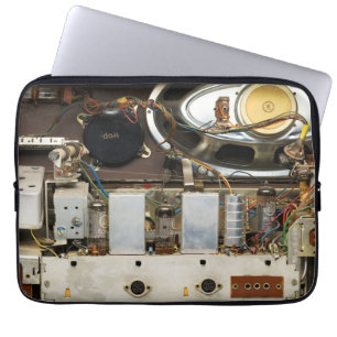Retro Vintag Tube Radio Laptopschutzhülle