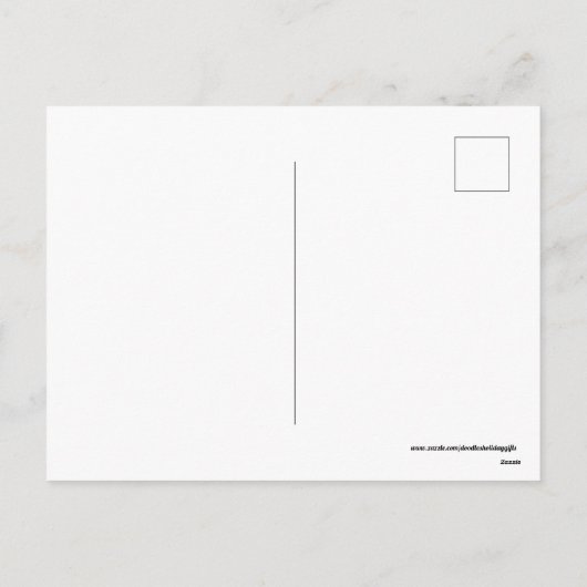 Retro Vintag Valentine Ehefrau Feiertag Postkarte (Rückseite)