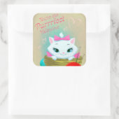 Retro Vintag Valentine Holiday Aufkleber (Tasche)