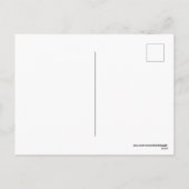 Retro Vintag Valentine Hund Holiday Postkarte (Rückseite)