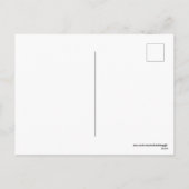 Retro Vintag Valentine Telefonmädchen Postkarte (Rückseite)