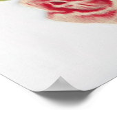 Retro Vintag Valentineis Valentinin-Poster Poster (Ecke)