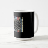Retro Vintag Volleyball Kaffeetasse (VorderseiteRechts)