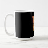 Retro Vintag Volleyball Kaffeetasse (Links)