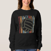 Retro Vintag Volleyball Sweatshirt (Vorderseite)