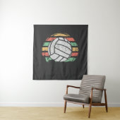Retro Vintag Volleyball Wandteppich (Beispiel)