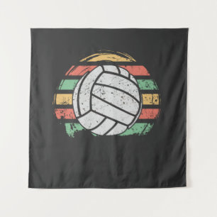 Retro Vintag Volleyball Wandteppich