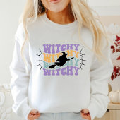 Retro Vintag Witchy Hexenhimmel Sweatshirt