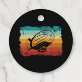 Retro Vintag Zeppelin Dirigible Luftschiff Zepplin Geschenkanhänger (Rückseite)