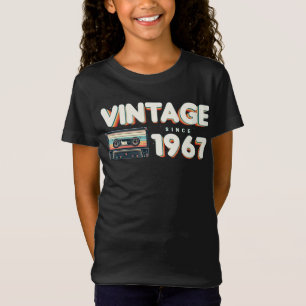 Retro Vintage 1967 Nostalgischer Geburtstag Männer T-Shirt