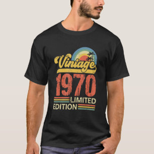 Retro Vintage 1970 limitierte Auflage T-Shirt