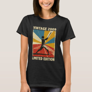 Retro Vintage 2009 Baseball-Fan Limited Edition T-Shirt