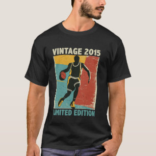 Retro Vintage 2015 Basketball Fan Limited Editio T-Shirt
