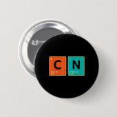 Retro Vintage 67 Meme Lustiger Lehrer Wissenschaft Button (Vorne & Hinten)