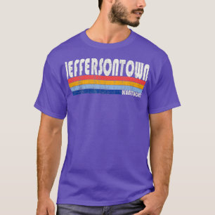 Retro Vintage 70er 80er Stil Jeffersontown Kentuck T-Shirt