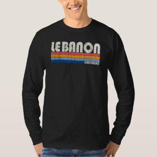 Retro Vintage 70er 80er Stil Lebanon Kentucky T-Shirt
