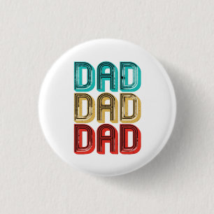 Retro Vintage 70er Jahre Papa Essential Button