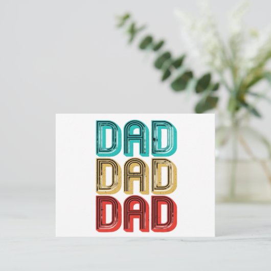 Retro Vintage 70s Dad Essential (Stehend Vorderseite)