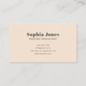 Retro Vintage 70s Rainbow Business Card Visitenkarte (Rückseite)