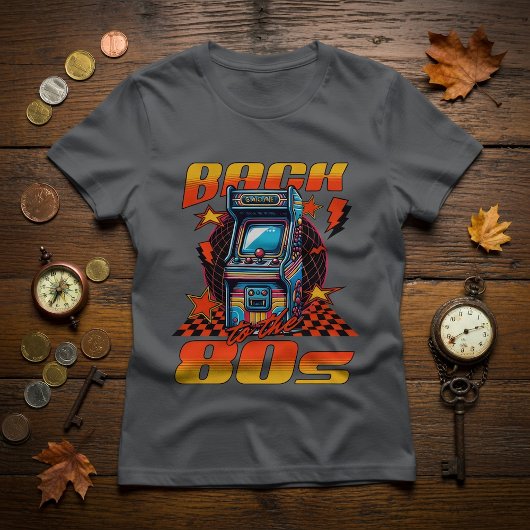 Retro Vintage 80er Arcade-Spiele T-Shirt