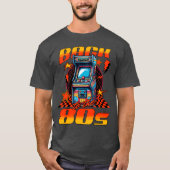 Retro Vintage 80er Arcade-Spiele T-Shirt (Vorderseite)