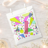 Retro Vintage 80s and 90s Style Geschenktütchen (Ausgeschnitten)