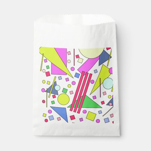 Retro Vintage 80s and 90s Style Geschenktütchen (Vorderseite)