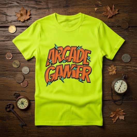 Retro Vintage 80s Arcade Gamer T-Shirt