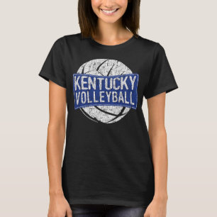 Retro Vintage abgenutzt Kentucky Volleyball Grafik T-Shirt