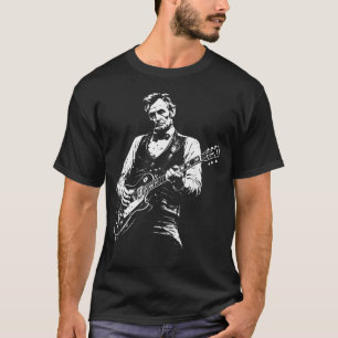 Retro Vintage Abraham Lincoln Abe Lincoln spielt T-Shirt