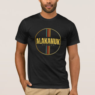 Retro Vintage Alakanuk Stadt Alaska Bundesstaat 70 T-Shirt