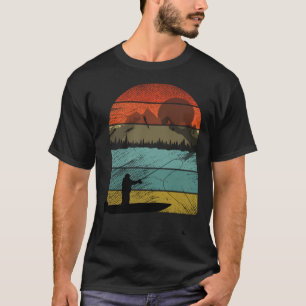 Retro Vintage-Angler-Hobby   4 T-Shirt