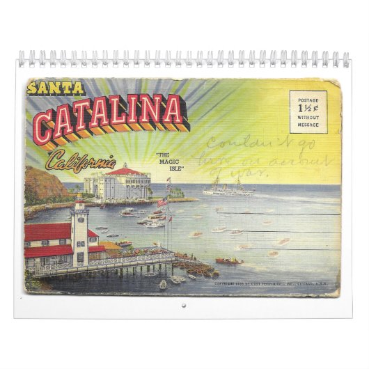Retro-/Vintage-Ansichtskalender Kalender (Titelbild)