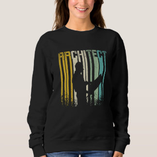 Retro Vintage Architekt Sweatshirt