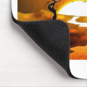 Retro Vintage Artgeschenke 13 Afrikas Mousepad (Ecke)