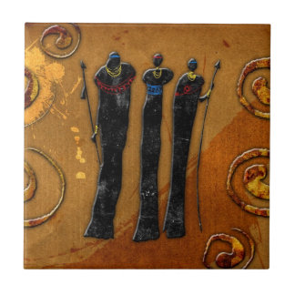 Retro Vintage Artgeschenke 37 Afrikas Fliese
