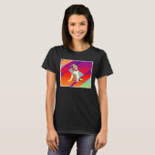 Retro Vintage Ästhetik Cocker Spaniel T-Shirt (Vorne ganz)