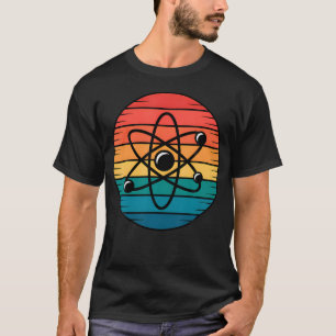 Retro Vintage Atom Wissenschaft Physik T-Shirt