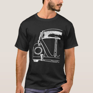 Retro Vintage Auto Buggy Bug Automobil California T-Shirt