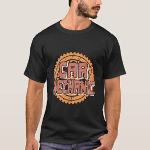 Retro Vintage AUTO MECHANIKER Coole Designs Gesche T-Shirt