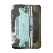 Retro-Vintage Badematte (Vorderseite Vertikal)