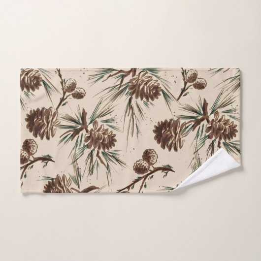 Retro Vintage Badhandtuch Set (Handtuch)