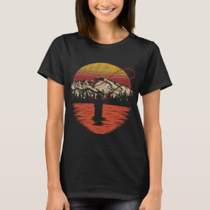 Retro Vintage-Barschfisch T-Shirt