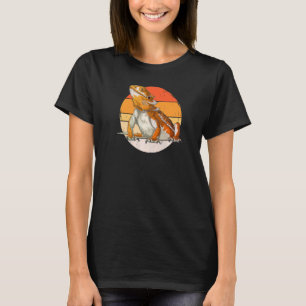 Retro Vintage Bartagame Reptil Tier Grafik T-Shirt