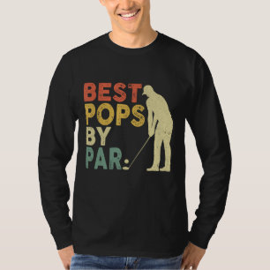 Retro Vintage beste Pop Par Golf Vatertag F T-Shirt