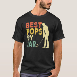 Retro Vintage beste Pop Par Golf Vatertag F T-Shirt