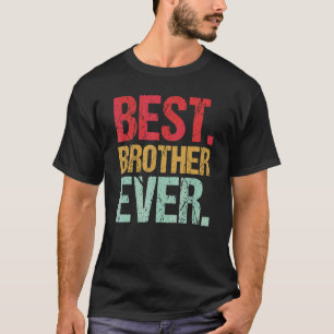 Retro Vintage Bester Bruder Aller Neue Papa Leben T-Shirt