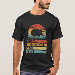 Retro Vintage Bester Igel-Vater Aller Zeiten Shirt