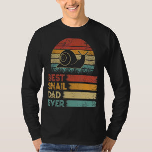 Retro Vintage Bester Schnecken-Vater Aller Zeiten T-Shirt