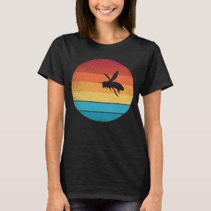 Retro Vintage Biene und süße Tier 2 T-Shirt